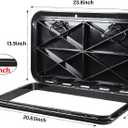 NovelBee Marine Deck Hatch,14" x 24" Boat Rectangle Deck Hatch Lid for Marine Caravan RV
