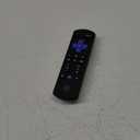 GE Roku TV Direct Replacement TV Remote Control in Black, 66814