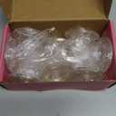 VIS'V Wreath Hanger, Large Suction Cup Wreath Hooks, Heavy Duty, 22 LB Capacity, Removable and Reusable, Clear, 8 Pcs