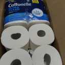 Cottonelle Ultra Clean Toilet Paper with Active CleaningRipples Texture, Strong Bath Tissue, 32 Family Mega Rolls = 176 Regular Rolls (8 Packs of 4)