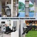 Can Crusher for Recycling, Wall Mounted Manual Crusher for 12 oz & 16 oz Aluminum Cans, Heavy Duty Steel Construction for Home Use-Grey