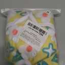 Pet Soft Dog Diapers Female with Suspenders, 3 Pack Reusable Female Dog Diapers for Heat, Dog Period Panties for Doggie in Cycle(Small, Flowers) (Small:10''-14'')