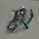 Silicone Drainer 9 x 3.5 inch Clip-on Pan Pot Drain Hands-Free Drainer Silicone Snap Strainer Kitchen Gadgets for Pots, Pans, and Bowls -Kitchen Colander (Black)