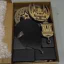 6 Pcs Patriotic Table Decor Memorial Day Table Decorations Wooden Star Tiered Tray Decor Patriotic Red White Blue Tabletop Centerpiece Tall Standing for Veterans Independence Day Home Office