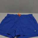 BRISIRA Mens Swim Trunks Swim Shorts Quick Dry 5 inch Inseam Beach Shorts with Compression Liner and Zipper Pocket (34, Royalblue)