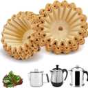 150 Pcs Perforated Coffee Filters for Farberware Coffee Percolator 4 Cup