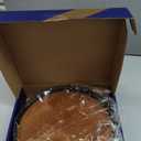 Farmhouse Oak 9" Lazy Susan Turntable Organizer for Cabinet, Round Wooden Lazy Susan Organization and Storage for Dining Table, Pantry, Kitchen, Countertop, Cupboard,Home Decor, Walnut Wood