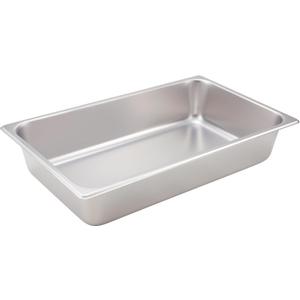 Winco 4-Inch Pan, Full, Stainless Steel (Medium)