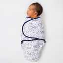 The Peanutshell Baby Swaddle Set for Boys or Girls - Unisex 3 Pack- Cloud & Stars (Medium/Large | 3-6 Months)