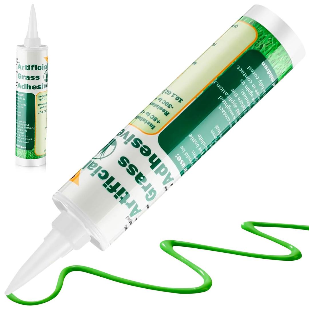 Threlaco 1 Tube Artificial Grass Turf Glue 10 oz Seam Adhesive Synthetic
