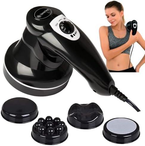 DS SAVORING Body Sculpting Machine for Women - 6-Speed Cellulite Massage & Lymphatic Drainage Device with Lipo Roller, Handheld Home Use for Belly Fat, Stomach, Thighs & Buttocks Sculpting