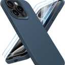 for iPhone 15 Pro Case Liquid Silicone Slim Shockproof Protective Cover 6.1 Inch Anti-Scratch Drop Protection,Deep Navy