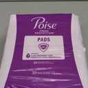 Poise Incontinence Pads & Postpartum Incontinence Pads, 7 Drop Ultra Absorbency, Long Length, 39 Count, Packaging May Vary