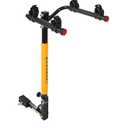 MaxxHaul 50025 Hitch Mount 2-Bike Rack for Cars, Trucks, SUVs, Minivans – Fits 1-1/4" & 2" Hitch Receivers, 100 lb Capacity, Anti-Rattle, Secure Cradles, Heavy-Duty Steel Construction 