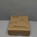 Ignition Coil Pack & Spark Plugs Replacement for 5.4 V8 2004 2005 2006 2007 2008 Ford Lincoln Expedition F150 F250 Super Duty Expedition Explorer Mustang 5.4L, FD508 DG511, Black Boot, Pack of 8