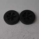 70-05-104 DGF493BNP DGF510SBP Wheels Grill Replacement Parts for Dyna Glo Grill Wheels DGH474CRP DGF510PBP-D DGH450CRP DGB515SDP-D DGF493PNP-D DGC313CNCP DGB463CNP Plastic Black BBQ 2 Pieces