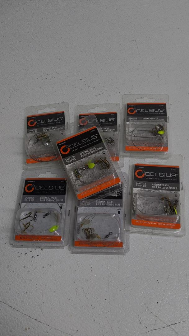 Celsius Gamefish Rig Size 8, Pack of 7