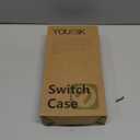 Younik Switch Accessories Bundle, 17 in 1 Pink Switch Accessories Kit for Girls Include Switch Carrying Case, Adjustable Stand, Protective Case for Switch Console & J-Con Pink