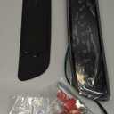 3rd Third Brake Light for 1995-2023 Toyota Tacoma LED Center High Mount Stop Light, 2016-2023 Fit for Extended Cab Pickup Only (Black Housing Smoked Lens)