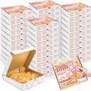 ZEAYEA 40 Pack Pizza Boxes 10 x 10 Inch, White Cardboard Pizza Boxes, Grease Resistant Cardboard Take Out Food Containers for Pizza Party, Cookies, Wedding, Restaurant