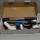 Electric Spin Scrubber - Cordless Bathroom Scrubber with 7 Brush Heads - Dual Speed IPX7 Waterproof Power Scrubber for Heavy-Duty Bathtub, Glass, Tile, and Car Cleaning (White)