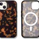 Sonix Case for iPhone 15, 14, 13 | Compatible with MagSafe | 10ft Drop Tested | Tortoise Shell | Brown Tort