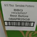 Sensible Portions Garden Veggie Puffs, BBQ, 3.75 oz Bag (Pack of 6), Best By 08 April, 2025