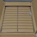 Upgraded 304 Stainless Steel Universal Adjustable Oven Rack Replacement for Samsung GE Whirlpool LG Frigidaire Kenmore Oven Rack Extendable Oven Wire Rack Shelf Adjusts from 17.3-25.6 Wide