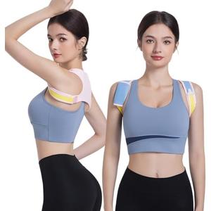 aoFIT Posture Corrector for Women - Lightweight and Breathable Back Brace for Pain Relief, Rounded Shoulders and Hunchback, Compact & Portable with Fashionable Design, Invisible Under Clothes 2XL/3XL