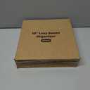 LAMU 2 Pack Lazy Susan Organizer, 10'' Lazy Susan Turntable for Cabinet, Table Top, Refrigerator, Kitchen, Pantry Fridge Organizers and Storage, Rotating Spice Organizer, Oak