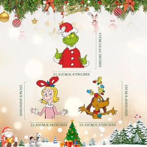 Gygot 3Pcs Christmas Yard Garden Lawn