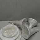 yarlung 3 Pack Metal Cake Stands, 8/10/12 Inch Pillar Style Cupcake Display Stand Dessert Trays for Wedding, Party, Birthday, Gatherings, White