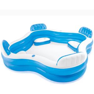 Paddling Pool for Kids Inflatable Swimming Pool for Adults and Kids with Seats Large Fun Lounger