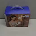 Hand Massager, 9 Modes 9 Intensities Hand Massage, Cordless Hand Massager for Arthritis and Carpal Tunnel, Mother's Day Gifts for Men Women Parents Relaxation at Office, White