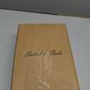 Homy Feel 9 Oz Purple Glitter Plastic Cups - 100PCS, Disposable Cocktail & Wine Cups for Wedding Party