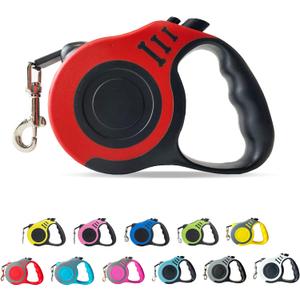 Retractable Dog Leash Automatic Telescopic Tractor Dog Tape, Pet Tape 10/16 FT Durable and Convenient, with Non-Slip Handle, Suitable for Small and Medium-Sized Dogs Red Retractable Dog Leash Automatic Telescopic Tractor Dog Tape, Pet Tape 10/16 FT Durable and Convenient, with Non-Slip Handle, Suitable for Small and Medium-Sized Dogs Red