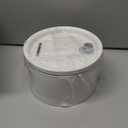 Ceramic Cat Water Fountain - 2.1L/71oz - All-Ceramic Body & Pure Copper Water Spout - Non-Toxic - Automatic Pet Drinking Fountain Indoor with Ultra-Quiet Pump, and 3Pcs Filter & Sponge (White)