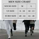 Wildarms Men's 6 Pack Running Socks - Arch Support & Breathable, Moisture-Wicking Cotton Socks for Sports & Outdoor (10-13, Black)