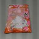 Halloween Shirts for Women Fall Pumpkin Tshirt -Cute Women Halloween Bow Ghost Tees Short Sleeve Tops Size 2XL, Orange 