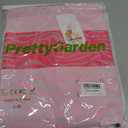 PRETTYGARDEN Maxi Dresses for Women 2025 Summer Halter Leopard Print Backless Sexy Bodycon Cocktail Beach Long Dress (Pink, L)