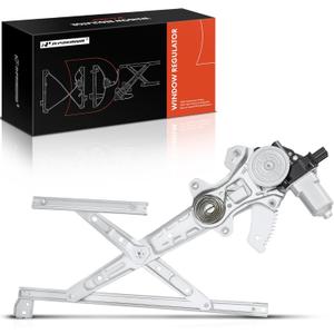 A-Premium Electric Power Window Regulator with Motor Compatible with Honda Civic 2012-2015 Sedan Front Right Passenger Side