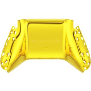 eXtremeRate Custom Back Cover Shell for Xbox Core Wireless Controller, Chrome Gold Replacement Controller Battery Cover & Bottom Shell for Xbox Series X & S Controller [Controller NOT Included]