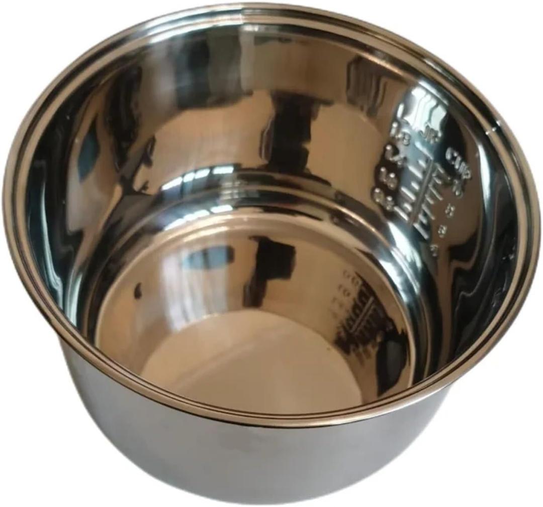 304 Stainless Steel Rice Cooker Inner Bowl for Zojirushi NS-TSC10 (5.5cups) Multi-Cooker Replacement Inner Pot