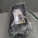 [Set of Three] Cable Management Boxes Organizer, Large Storage Wires Keeper Holder for Desk, TV, Computer, USB Hub, System to Cover and Hide & Power Strips & Cords (Black)