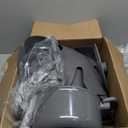 CAROTE 19 pcs Ceramic Cookware Set Nonstick, Pots and Pans Set Non Stick, Non Toxic Cookware Detachable Handles, Dishwasher/Oven Safe, RV/Camping Cookware, Pan and Pot with Kitchen Utensils, Dark Gray