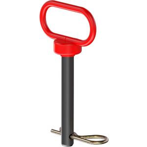 CURT 45804 5/8 x 4-Inch Clevis Pin Hitch with Rubber-Coated Handle and Clip
