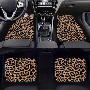 Car Floor Mats Non-Slip Automotive Floor Mats All-Weather Front Rear Car Floor Foot Mat Sets of 4 Pieces Foot Mats Rugs Carpet for Car Trucks SUV Sedans (NO.32)