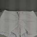 Denim Short For Women White Large