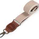 Londo Cotton Replacement Shoulder Crossbody Bag Strap - Durable, Stylish & Protective for Luggage and Suitcases (One Size, Light Brown)