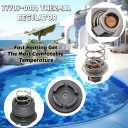 Thermal Regulator #77707-0010, 38000-0007S Compatible with MasterTemp 400 250 125 200 300 333 Models and Sta-Rite Pool Spa Heaters SR200 SR333 SR400 Models